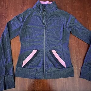 Women's Prana Gray and Pink Jacket